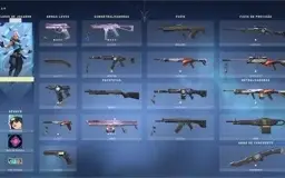 Conta RADIANTE - Passe Novo Completo + Skins