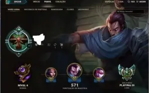 Conta lol com todas as skins da loja e as legado