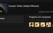 Steam Cs-Go Prime, Medalha 5 Anos e Lealdade.