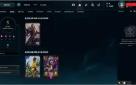 CONTA LEAGUE OF LEGENDS OURO IV