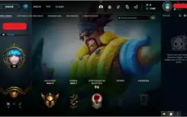 CONTA LEAGUE OF LEGENDS OURO IV