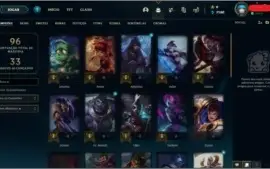 CONTA LEAGUE OF LEGENDS OURO IV