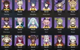 AR54, 12T5 Furina C2, Kazuha + Bis...