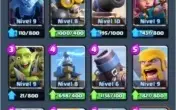 Clash Royale Arena 10 + CV 8 quase CV 9