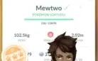 Pokémon Go nível 40 com Rayquaza shiny 100%