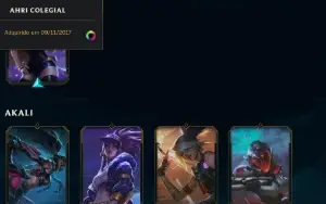 Conta LOL Único Dono Desde 2016, 480 Skins, Level 435