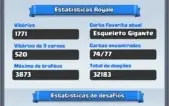 Clash Royale Arena Lendária-LVL11-170K GOLD-16 Lendárias