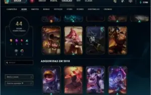 League of Legends Diamante 4(solo duo e TFT)