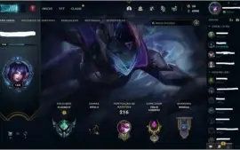 conta valorant imortal 2 com skin + conta do lol com skins