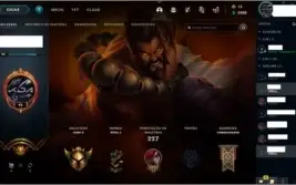 VALORANT COM AS MELHORES SKINS E FACA + LOL COM SKINS OURO 2