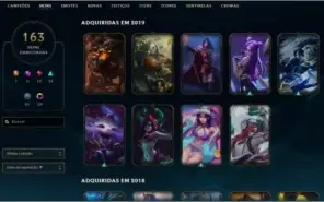 Conta de lol Diamante 4