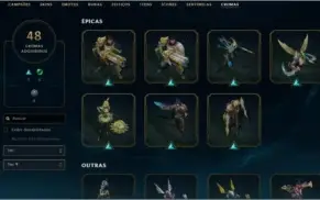 Conta de lol Diamante 4