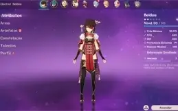 Conta Genshin (VALOR NEGOCIÁVEL)