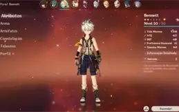 Conta Genshin (VALOR NEGOCIÁVEL)