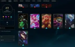 Conta League of Legends Full Acesso - 104 Champs e 42 Skins