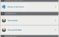 Blizzard account