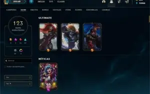 Conta LOL + Conta Valorant