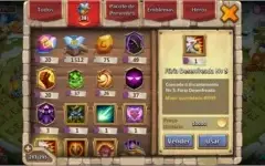 Castle Clash: Pilotao Valente. Prefeitura 25, email fake.