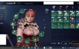 Conta MIR4, SA61, Sorc 42,  melhor pet pvp vermelho