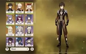 Ar40. Zhongli, kazuha e klee