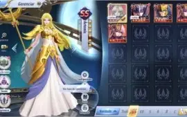 SAINT SEIYA AWAKENING - COM GEMAS AVANÇADAS E LIVROS