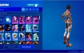 conta fortnite com minty,r6,salve o mundo,36 jogos 236 skins