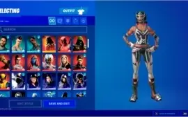 conta fortnite com minty,r6,salve o mundo,36 jogos 236 skins