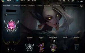 Conta League of Legends - Elo Prata IV - LVL 85