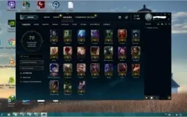 Conta Ouro lv 35 League of Legends