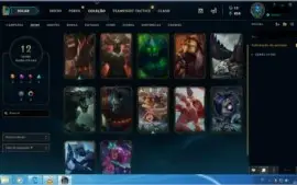 Conta Ouro lv 35 League of Legends