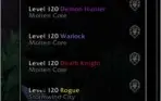 Acc WoW: Mogs/Aparências Legion, Todas as Classes lvl 120, +
