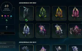 Conta Lol 🌟 303 Skins 🌟 Todos Campeoes