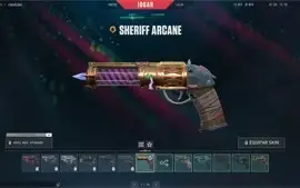 CONTA VALORANT PLAT E LOL - TOTAL 5.5K - ARCANE SHERIFF