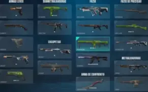 Conta De Volorant Com Skins Fortes