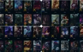 Conta LOL Nv 127, D2 soloq e D4 flex, 27skins e + Descrição