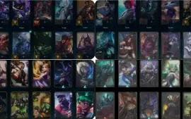 Conta LOL Nv 127, D2 soloq e D4 flex, 27skins e + Descrição