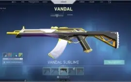 CONTA VALORANT PLATINA COM SKINS