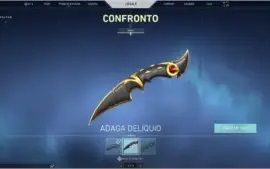 CONTA VALORANT PLATINA COM SKINS