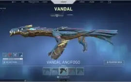 CONTA VALORANT PLATINA COM SKINS