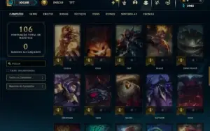 Diamante 1 com 65 Champs e 23 Skins + Ryze Triunfante
