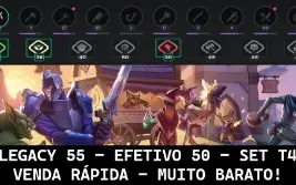 Ravendawn - Conta Legacy 55 Efet. Nightblade 50 | Angerhorn