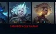 Conta LOL|328 Skins|19 Gemas|