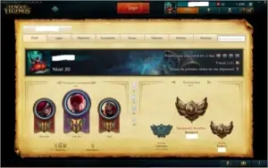 CONTA DE LEAGUE OF LEGENDS 36 CHAMP - 6 SKINS - BRONZE