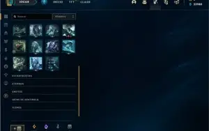 [BR] SMURF MESTRE PRONTA-ENTREGA - TOP RAMMUS E KAYN BR
