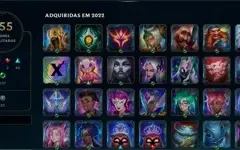 Janna Vitoriosa + Elise Vitoriosa + Kayle Juíza + 590 skins