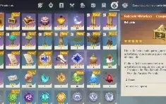 Conta Ar60 Raiden C3+Bis+Yelan C1+Bis+Nahida C1+Leia A Descr
