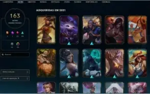2 Conta preço de 1 League of legends