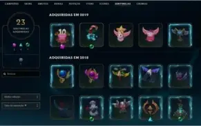 2 Conta preço de 1 League of legends