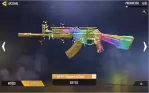 Conta COD Mobile - 8 lendárias - 2 míticas