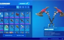 CONTA FORTNITE COM CAVALHEIRO NEGRO E MUITO MAIS!!!
